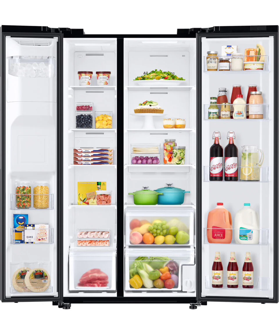 Nevecon Samsung RS22T5200B1 – 22 ft³ Side‑by‑Side – Acero Inoxidable – Open box - Image 3
